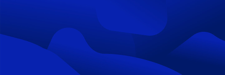 Vector abstract graphic design Banner blue technology background. 