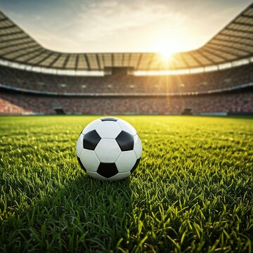 soccer, ball, football, grass, field, sport, green, game, play, white, competition, black, goal, sports, soccerball, leather, lawn, team, equipment, soccer ball, object, leisure, outdoors, summer, kic
