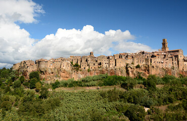Fototapeta premium Pitigliano. Province of Grosseto. Tuscany. Italy