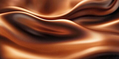 Fototapeta premium Rich brown leather stretched over a modern surface