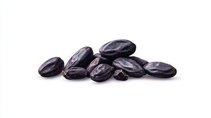 Illustration of tonka beans isolated on white 