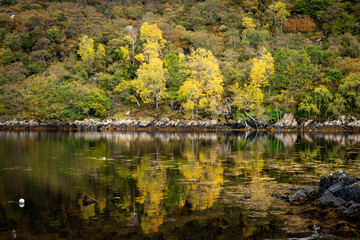 Travelling around the NC500 route in the North Coast of Scotland