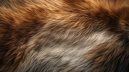 Fur texture close-up