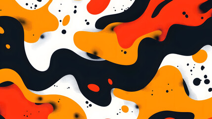 Abstract color waves