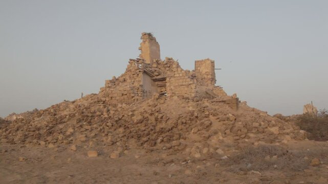 Sudan, Port Sudan, Suakin, ruined ottoman coral buildings