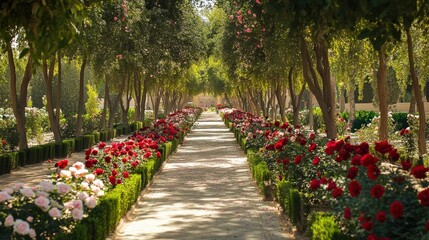 Shiraz Eram Garden: A Stunning Rose Garden in Historical Persia