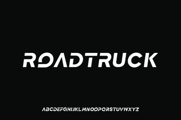 Display alphabet font vector design suitable for headline, poster, logo, magazine and many more