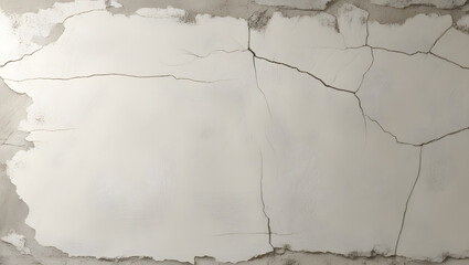Weathered Wall with Cracks, Vintage Wall Background, Distressed Plaster Texture