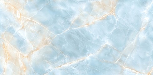 Obraz premium Elegant blue marble texture with natural patterns and soft veining, perfect for backgrounds and design projects.