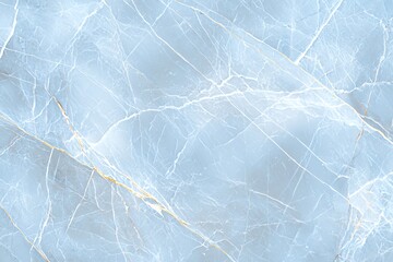 Fototapeta premium High-resolution image of a smooth, light blue marble texture with fine white veins, perfect for backgrounds, design projects, and decoration.