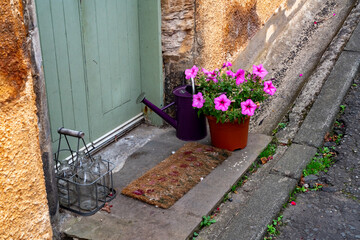 exploring the historic village of Culross, Firth of Forth, Scotland