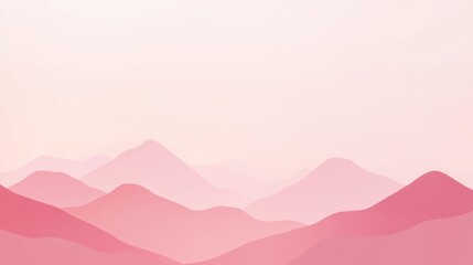 Photo of, Pink background with soft gradients and minimalistic shapes for design, banner template