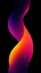 Naklejka premium Abstract Gradient of Light and Color