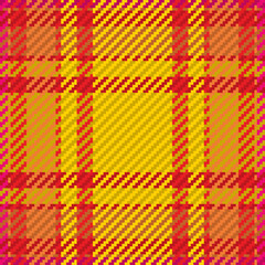 Seamless pattern of scottish tartan plaid. Repeatable background with check fabric texture. Vector backdrop striped textile print.