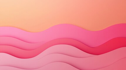 Photo of, Pink background with subtle gradients and minimalist abstract circles for design, banner template