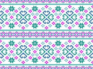 Ethnic seamless pattern