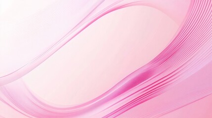 Photo of, Pink background with subtle gradients and minimalist abstract waves for design, banner template