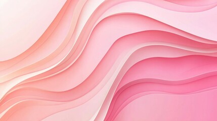 Photo of, Pink background with subtle gradients and minimalist design elements for banner template, white space in the center of the page for text
