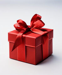 Obraz premium A mesmerizing isolated gift box.