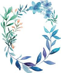 laurel wreath with ribbon