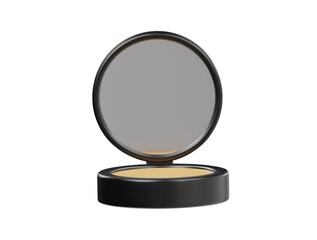 Face powder icon 3d render illustration