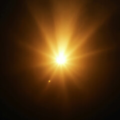 Obraz premium Golden Flare Png Image