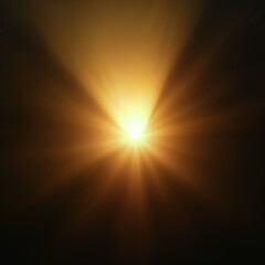 Obraz premium Golden Flare Png Image