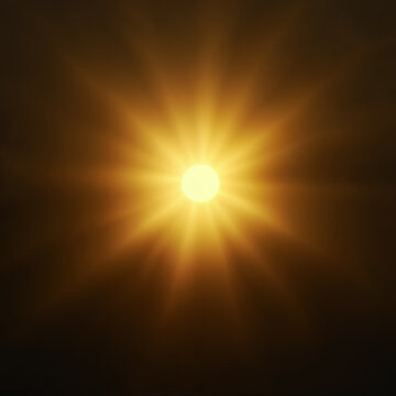 Golden Flare Png Image