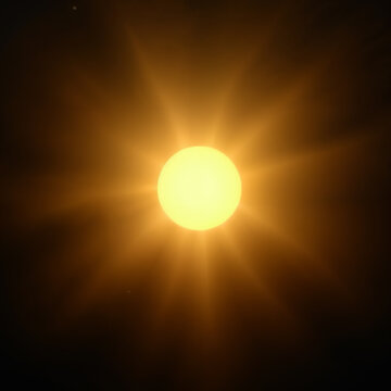Golden Flare Png Image