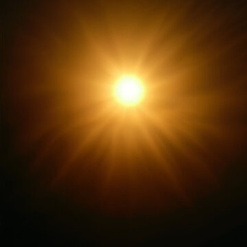Golden Flare Png Image