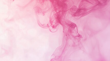 Obraz premium Photo of, Pink background with subtle smoke effect for design, banner template