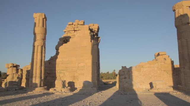 Sudan, Nubia, Soleb, the big soleb temple built by amenophis iii