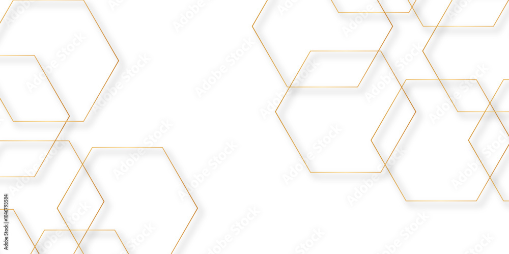 Poster abstract golden linear graphic ornament. arabian stylish seamless pattern on white background. creat