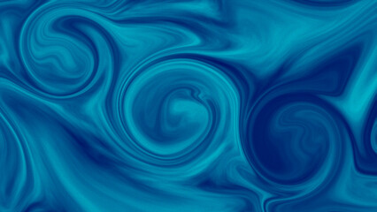 A captivating abstract swirl of various shades of blue, creating a fluid and smooth design. The flowing, circular patterns evoke a sense of calm and motion