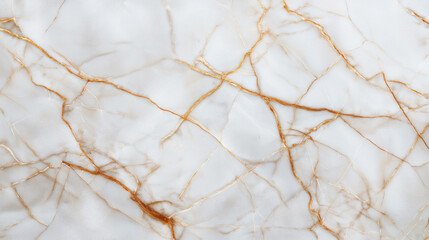 Close-up of a white marble surface with gold and brown veins creating a sophisticated, textured pattern.