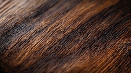 Fototapeta premium Dark maple wood surface with polish
