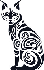 black and white tiger