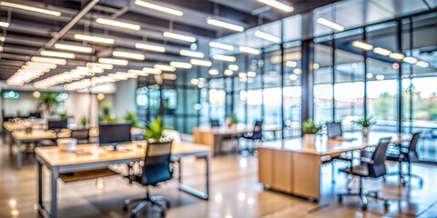 Fototapeta premium office interior with empty conference room and computer