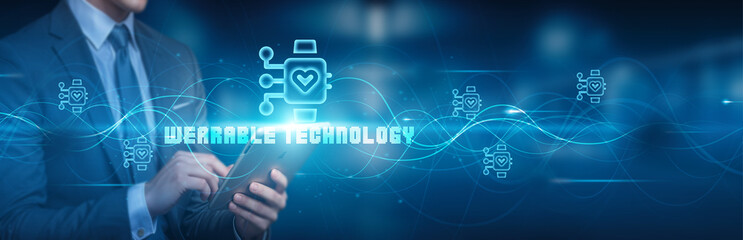 Hand holding a tablet with a global network connection, showcasing futuristic technology and the integration of wearable technology, connecting devices seamlessly, driving innovation .