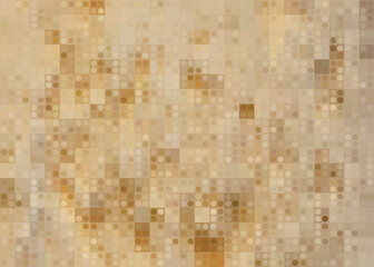  A pattern of squares with a few circles in the middle