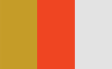 Fototapeta premium Flag of the Nysky District