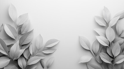 A smooth white background with an elegant finish, providing a sophisticated canvas for text overlays and enhancing visual communication in marketing.