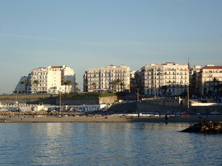 Fototapeta premium algeria, algerian, alger, algérie, africa, arab, algiers, city algeria, capital, arabic, north africa, maghreb, african, berber, cityscape, buildings, mediterranean sea, oran, constantine, town.