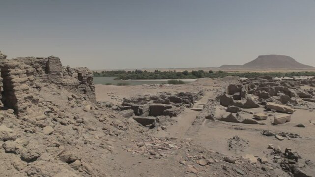 Sudan, Nubia, Sai island, jebel abri