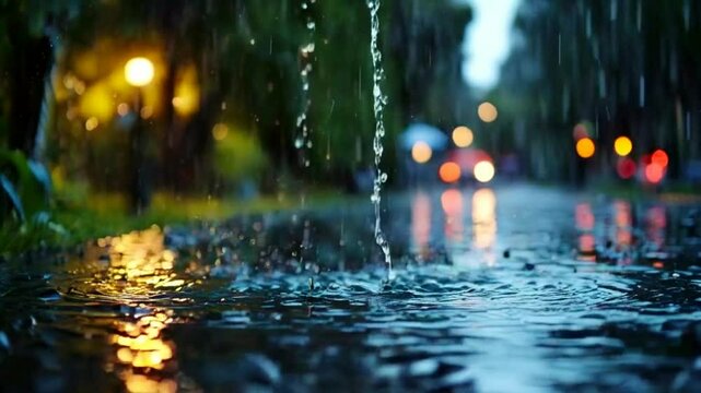 Rain Soundscapes for Relaxation