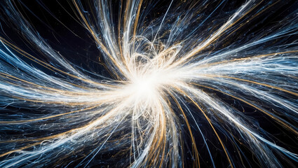 The quantum field, a swirling dance of energy and matter