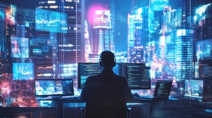 Distance education technology connecting students and teachers globally, using video conferencing tools