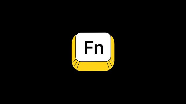 Fn Key pressing Animation
