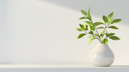 Fresh Interior with Low VOC Paint for Better Air Quality