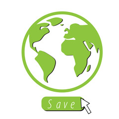 Happy Earth day concept background vector. Save the earth, globe, flower, earth hugging flower pot, cloud. Eco friendly illustration design for web, banner,